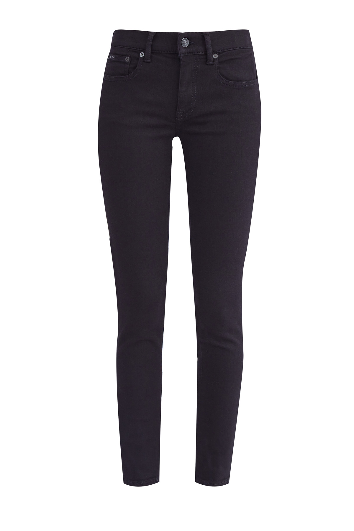

Джинсы Tompkins Superskinny из хлопкового денима в черном цвете